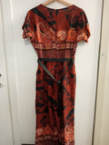 TUTA GAIA B. TGS ARANCIO/NERO FANTASIA