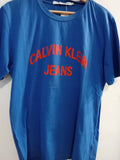 MAGLIA CKJ TGL BLU ROYAL UOMO