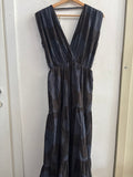 ABITO IMPERIAL TG.S IN COTONE BLU/NERO