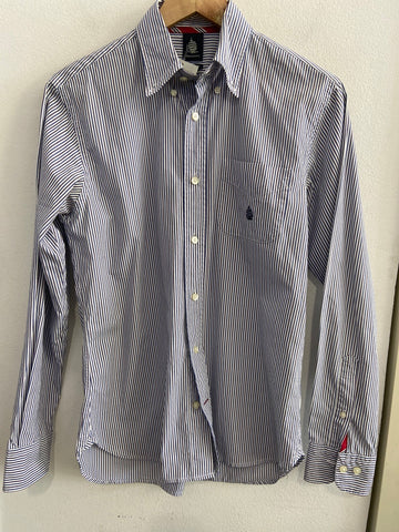 CAMICIA MARINA YACHTING MIS.39 BIANCO/BLU A RIGHE UOMO