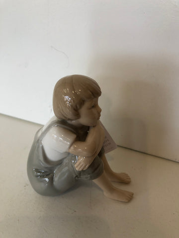 BIMBO SEDUTO PORCELLANA ROYAL CLASS H10XL7XP3 CM