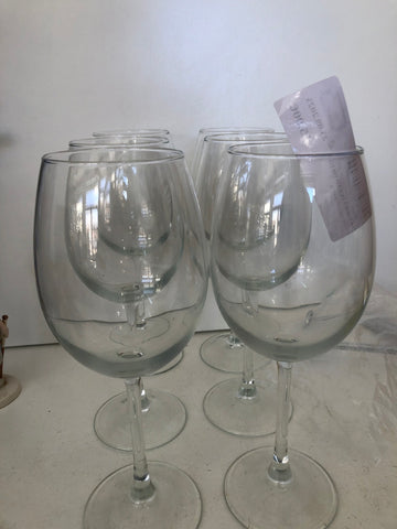 6 CALICI IN CRISTALLO