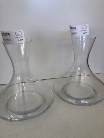DECANTER IN VETRO H20XDIAMETRO5 CM