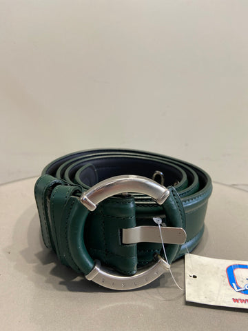 CINTURA SISLEY DONNA IN PELLE VERDE