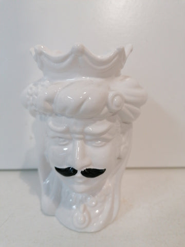 TESTA DI MORO IN CERAMICA H12XDIAMETRO4 CM