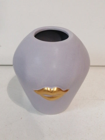 VASO IN CERAMICA C/BOCCA H10XDIAMETRO4 CM