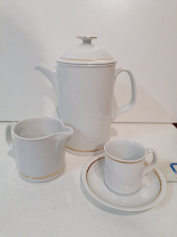 SERVIZIO CAFFE' IN PORCELLANA ARZBERG 14 PZ + PIATTI