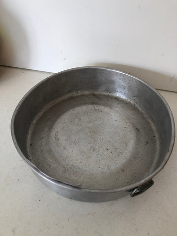 TEGLIA ROTONDA IN ALLUMINIO H5XDIAMETRO20 CM