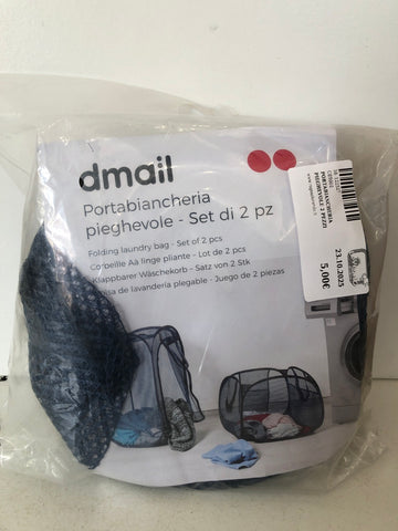 PORTABIANCHERIA PIEGHEVOLE 2 PEZZI