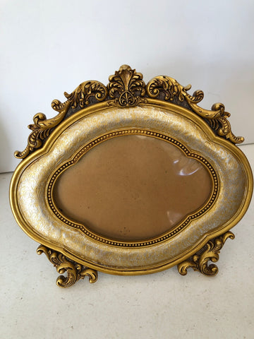 PORTAFOTO DA TAVOLO DORATO 15X10 CM