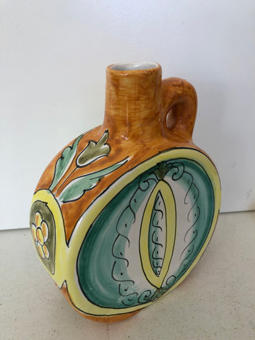 VASO IN CERAMICA TIPO CALTAGIRONE H20XDIAMETRO2 CM