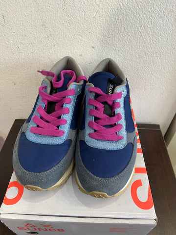 SNEAKERS SUN68 MIS.37 BLU/FUCSIA C/SCATOLO