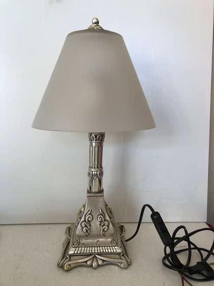 LAMPADA DA TAVOLO ROMAR IN LAM ARG 925 H40XDIAMETRO20 CM