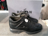 SNEAKERS HOGAN MIS.35 NERO MARTELLATO C/SCATOLO