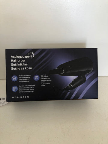 ASCIUGACAPELLI PHON MANICO PIEGEVOLE 1800/2200W(PARI AL NUOVO)