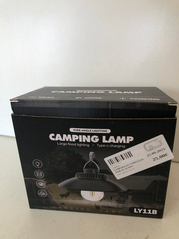 LAMPADA DA CAMPEGGIO PARI AL NUOVO