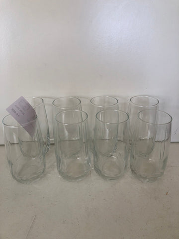 8 BICCHIERI IN VETRO