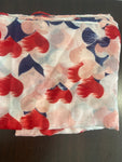 PASHMINA TOSCABLU ROSA FANTASIA CUORI