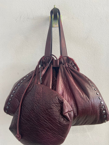 BORSA MIMI-MUA BORDEAUX C/POCHETTE