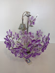 SOSPENSIONE TRE LUCI MARGHERITE H40XDIAMETRO38 CM