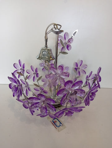 SOSPENSIONE TRE LUCI MARGHERITE H40XDIAMETRO38 CM