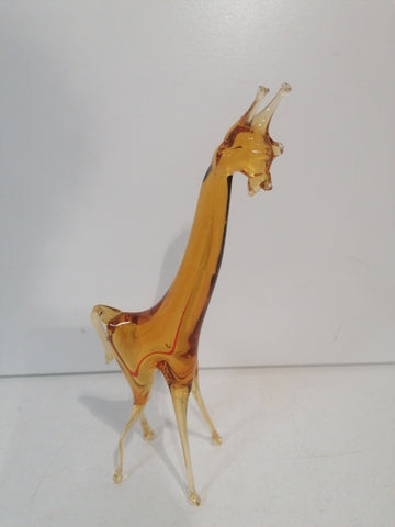 GIRAFFA IN VETRO STILE MURANO H20XL5XP2 CM