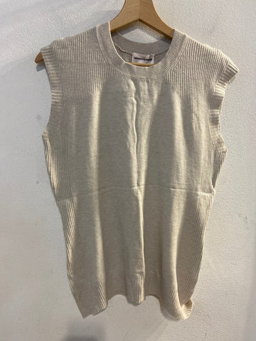GILET SANDRO FERRONE TGL BEIGE DONNA