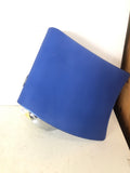 APPLIQUE A VELA CON VETRO BLU