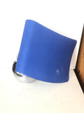APPLIQUE A VELA CON VETRO BLU
