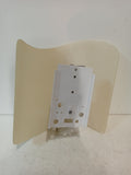 APPLIQUE 1LUCE IN VETRO A ONDA H20XL20XP2,5CM
