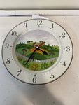 OROLOGIO MURALE IN PORCELLANA VILLEROY & BOCH DESIGN NAIF DIAMETRO 27 CM (NON FUNZIONA)