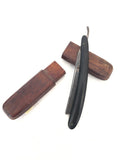 ANTICO RASOIO DA BARBA PUMA SOLINGEN IN BACHELITE L 15 CM C/CUSTODIA