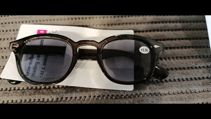 OCCHIALI DA SOLE +3.50 NERO (PARI AL NUOVO)