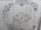 TOVAGLIA L225X250CM IN COTONE BIANCO C/INTAGLIO