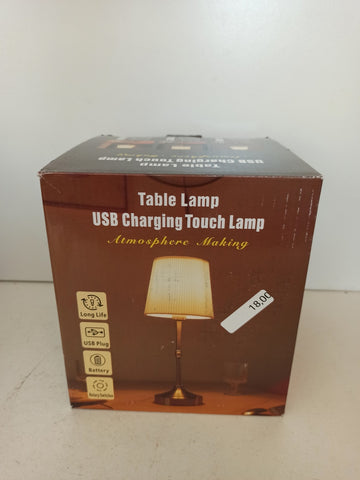 LAMPADA DA TAVOLO TOUCH BATTERIA PARI AL NUOVO
