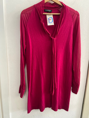 ABITO TWINSET TGM FUCSIA DONNA