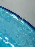 VASO IN VETRO BLU H36XD27 CM (C/IMPERFEZIONI)