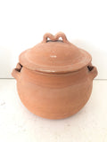 PENTOLA IN COCCIO (c/COPERCHIO ) H17X14 CM