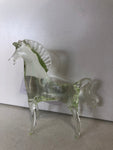 CAVALLO IN VETRO STILE MURANO H12XL10XP2 CM