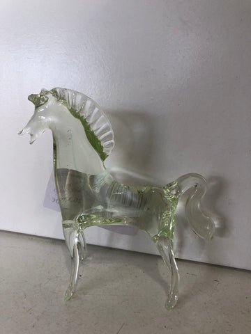 CAVALLO IN VETRO STILE MURANO H12XL10XP2 CM