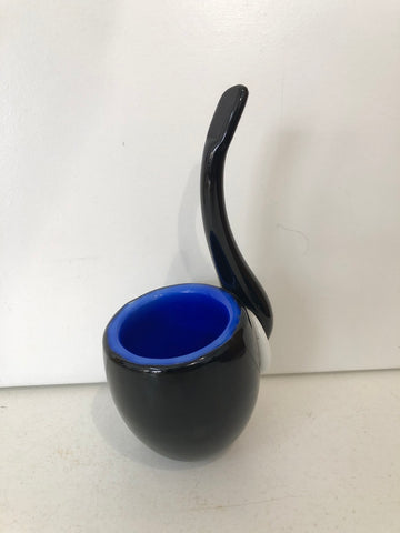 PIPA IN VETRO STILE MURANO H15XDIAMETRO5 CM