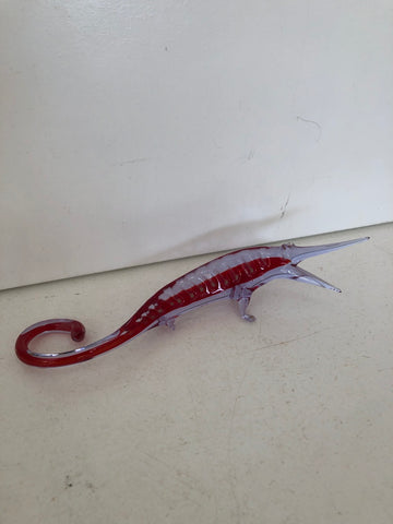 PESCE IN VETRO STILE MURANO H5XL15XP2 CM  ( CON IMPERFEZIONE )
