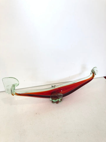 GONDOLA IN VETRO STILE MURANO H10XL29XP10 CM
