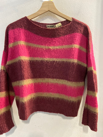 MAGLIONE RUE-8BUISCUIT TGXS FUCSIA/PRUGNA