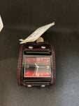 OROLOGIO GUESS C/CINTURINO INPELLE ROSSO/NERO