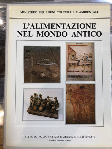 COFANETTO L'ALIMENTAZIONE NEL MONDO ANTICO 4 VOL