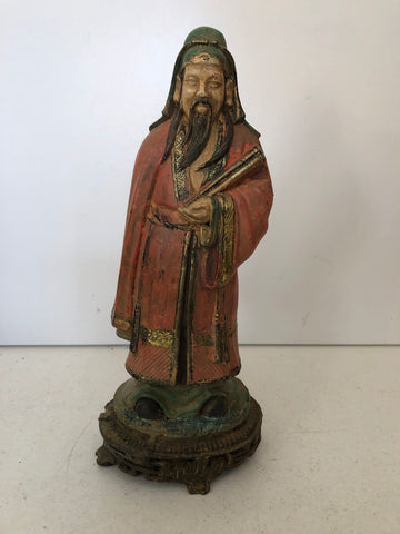 SAGGIO IN LEGNO H28XL8XP5 CM