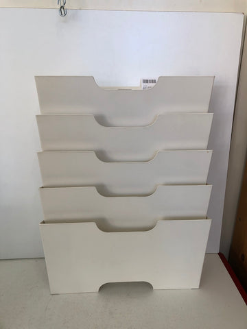 PORTA RIVISTE DA MURO IKEA 5 MODULI KVISSLE H45XL30XP8 CM