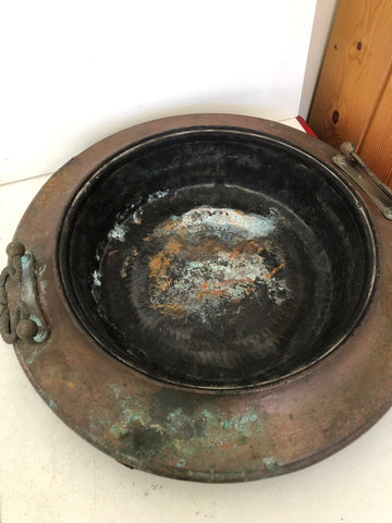 BRACIERE "CONCA" IN RAME H5XDIAMETRO29 CM