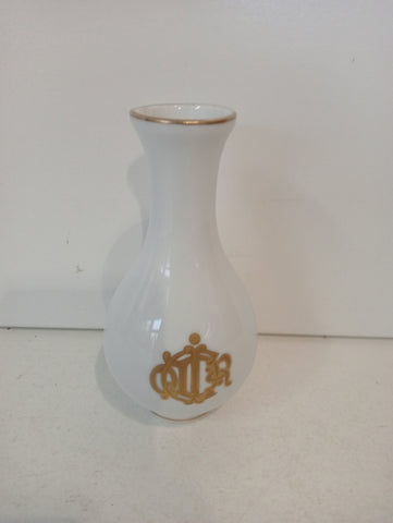 MONOFIORE IN PORCELLANA LIMOGES FRANCE CHRISTIAN DIOR H10XDIAMETRO2 CM